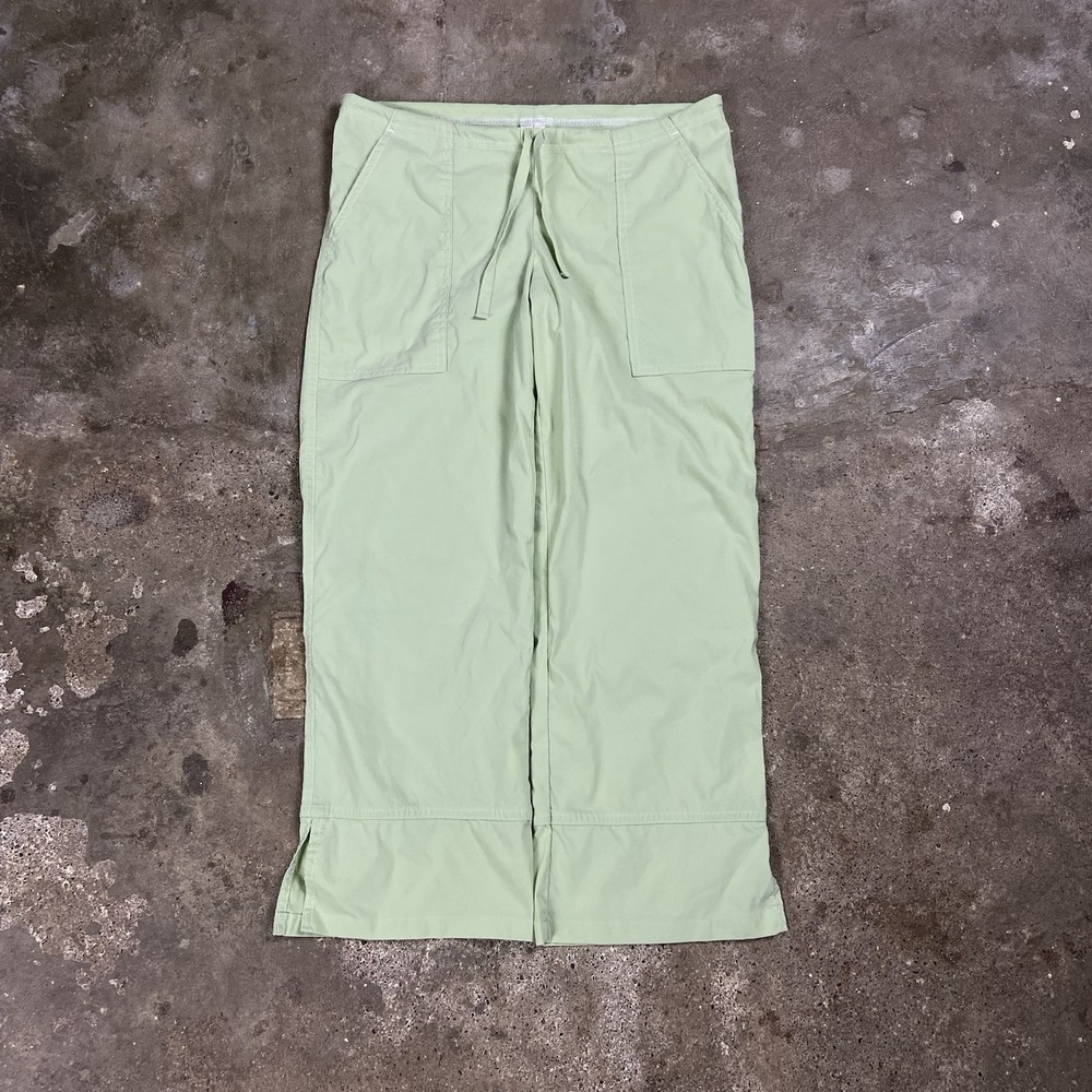 Vintage 90s Prana Lightweight Stretch Climbing Pants Women's Size Small Green